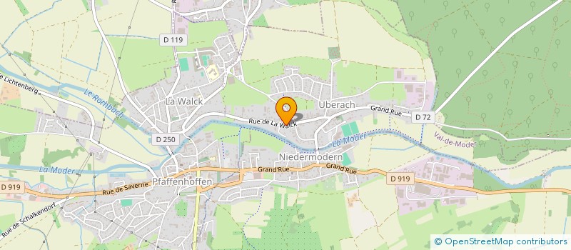 localisation de l'entreprise SCI MLC  VAL-DE-MODER