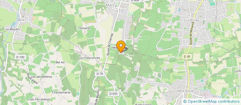 localisation de l'entreprise SCI MLC  MARCY