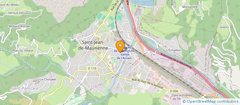 localisation de l'entreprise SCI MLC  SAINT-JEAN-DE-MAURIENNE