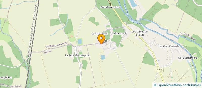 localisation de l'entreprise SCI MLC2 à CONFLANS-SUR-LOING