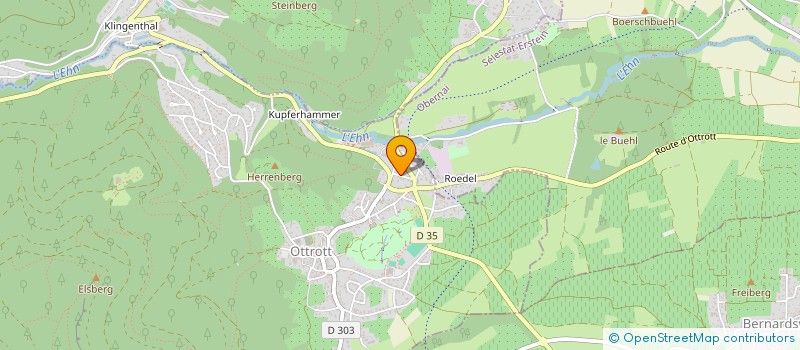 localisation de l'entreprise SCI MLE  OTTROTT