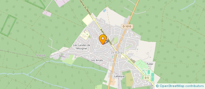 localisation de l'entreprise SCI MLG 10 IMPASSE DES BLEUETS  LE BARP