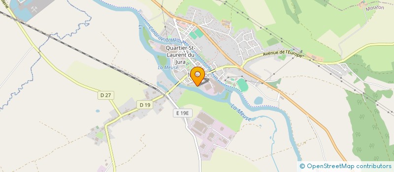 localisation de l'entreprise SCI MLG à MOUZON