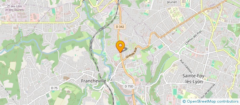 localisation de l'entreprise SCI MLGAP  FRANCHEVILLE