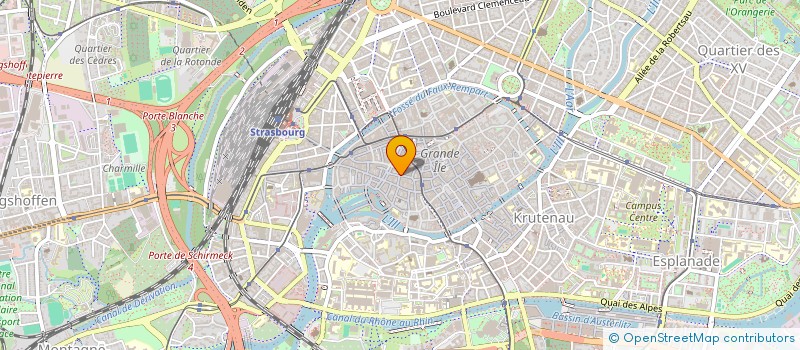 localisation de l'entreprise SCI MLGF  STRASBOURG