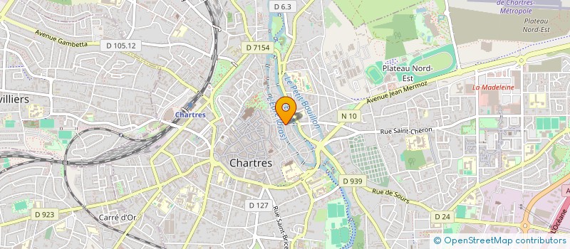 localisation de l'entreprise SCI MLI à CHARTRES