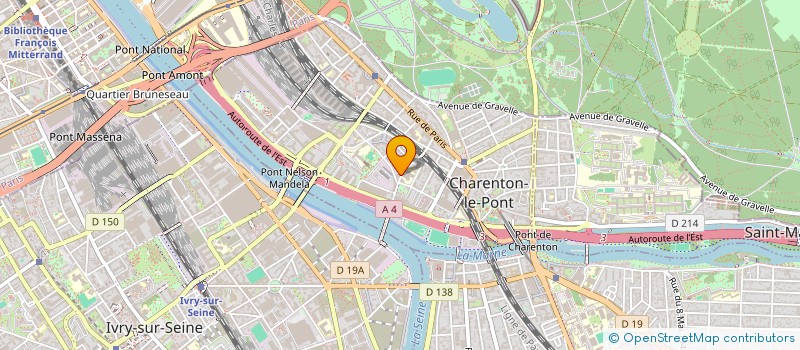 localisation de l'entreprise SCI MLJ  CHARENTON-LE-PONT