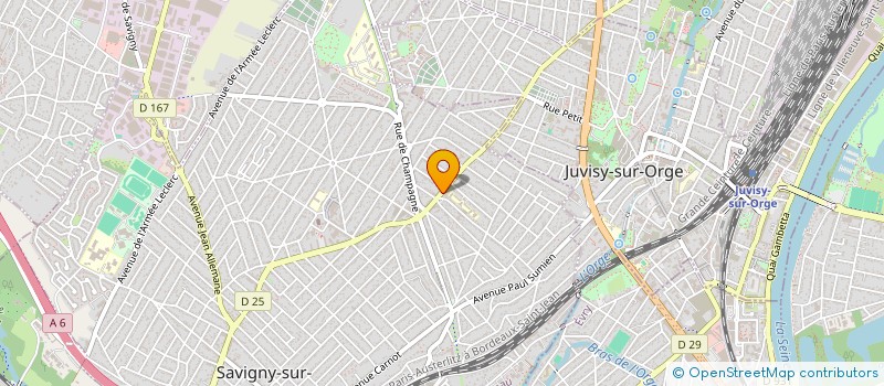 localisation de l'entreprise SCI MLK à SAVIGNY-SUR-ORGE