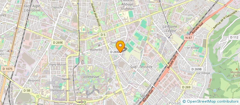 localisation de l'entreprise SCI MLKE 38  GRENOBLE