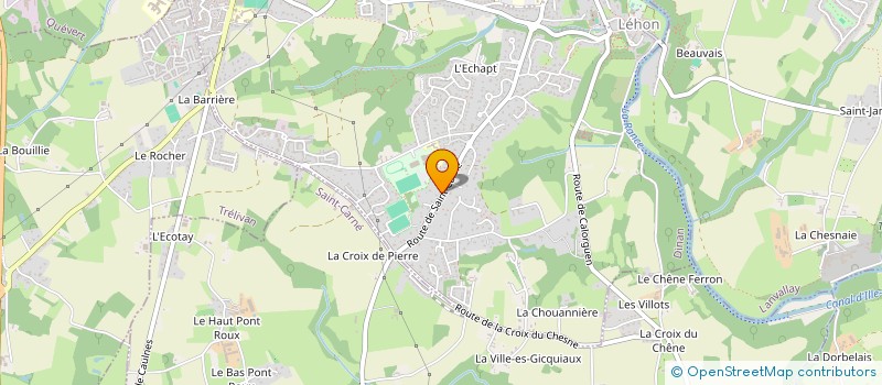 localisation de l'entreprise SCI MLM  DINAN