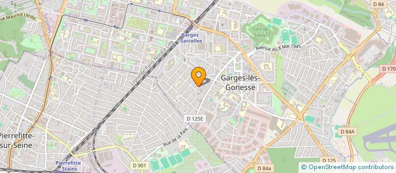 localisation de l'entreprise SCI MLM à GARGES-LES-GONESSE