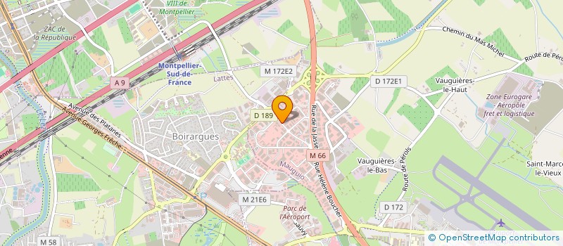 localisation de l'entreprise SCI MLM  MAUGUIO