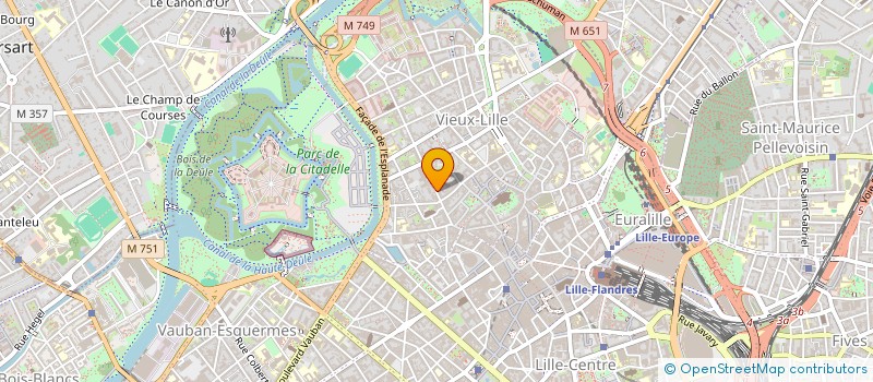 localisation de l'entreprise SCI MLM NATIONALE à LILLE