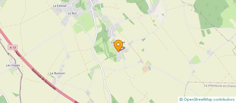 localisation de l'entreprise SCI MLMV  BLARU