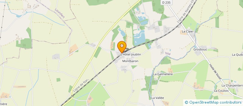 localisation de l'entreprise SCI MLN NANTES  ISSE