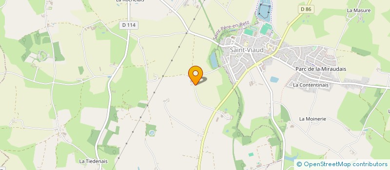 localisation de l'entreprise SCI MLO  SAINT-PERE-EN-RETZ