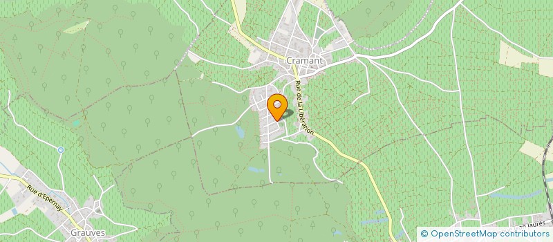 localisation de l'entreprise SCI MLP  CRAMANT