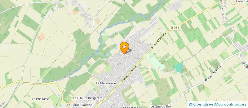 localisation de l'entreprise SCI MLP à CLERY-SAINT-ANDRE