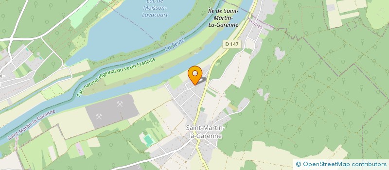 localisation de l'entreprise SCI MLPC  SAINT-MARTIN-LA-GARENNE