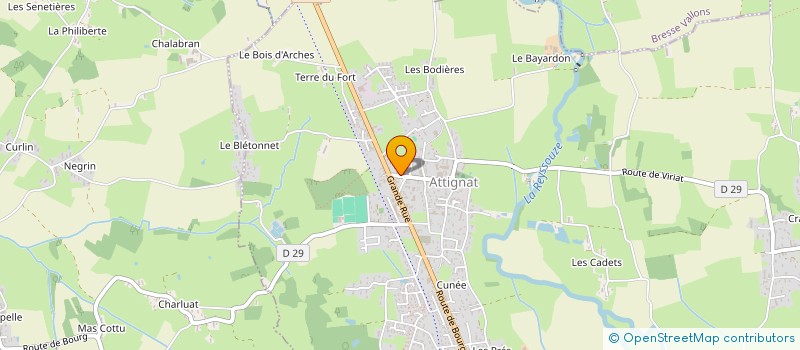 localisation de l'entreprise SCI MLS à BOURG-EN-BRESSE