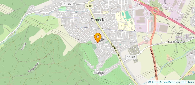 localisation de l'entreprise SCI MLT  FAMECK