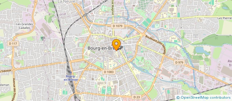 localisation de l'entreprise SCI MLT IMMO à BOURG-EN-BRESSE