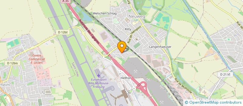 localisation de l'entreprise SCI MLZ  SAINT-LOUIS