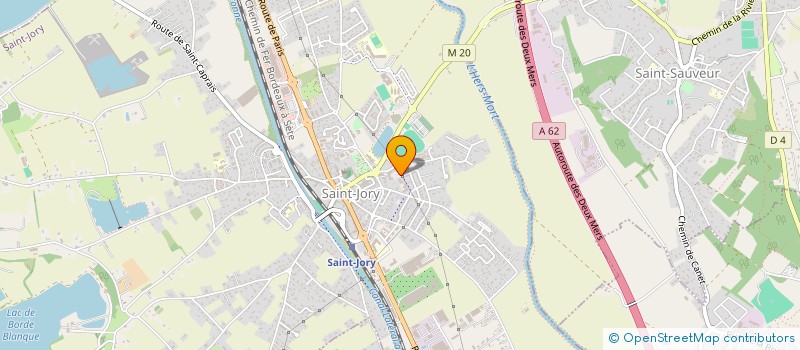 localisation de l'entreprise SCI MM 31  SAINT-JORY