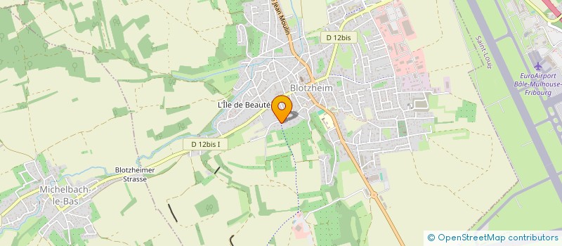 localisation de l'entreprise SCI MM  BLOTZHEIM