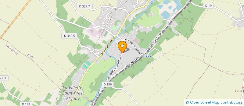 localisation de l'entreprise SCI MM & ABC à JOUY