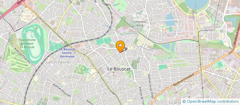 localisation de l'entreprise SCI MM BRUGES INVEST  LE BOUSCAT