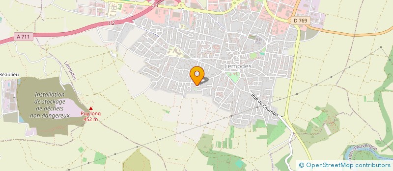 localisation de l'entreprise SCI MM CHIGNAT  LEMPDES