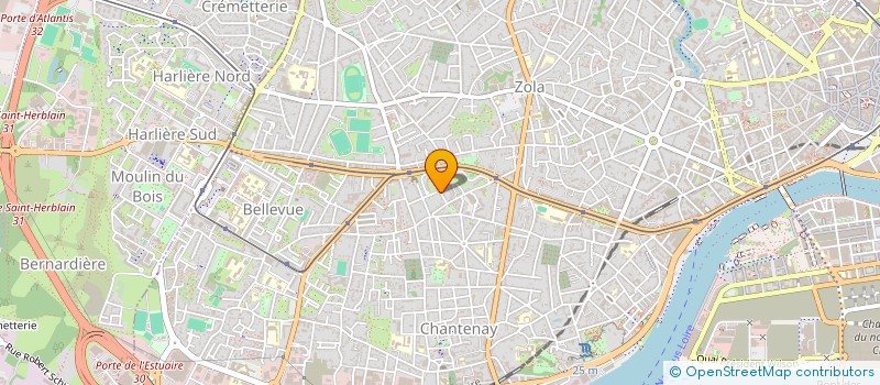 localisation de l'entreprise SCI MMAGIM  NANTES