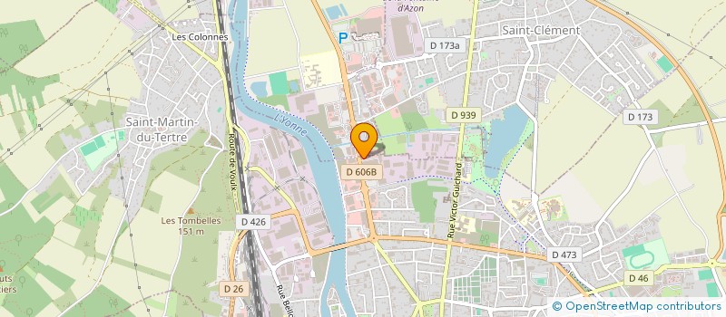 localisation de l'entreprise SCI MMAS DURAND  SENS