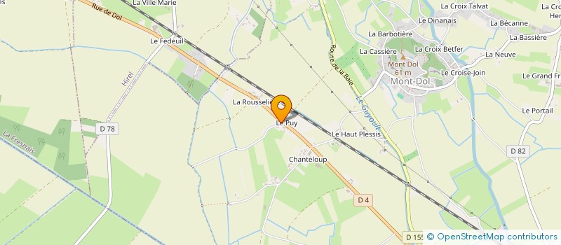 localisation de l'entreprise SCI MMB  MONT-DOL