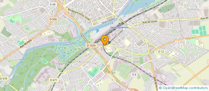 localisation de l'entreprise SCI MMB à SAINT-QUENTIN