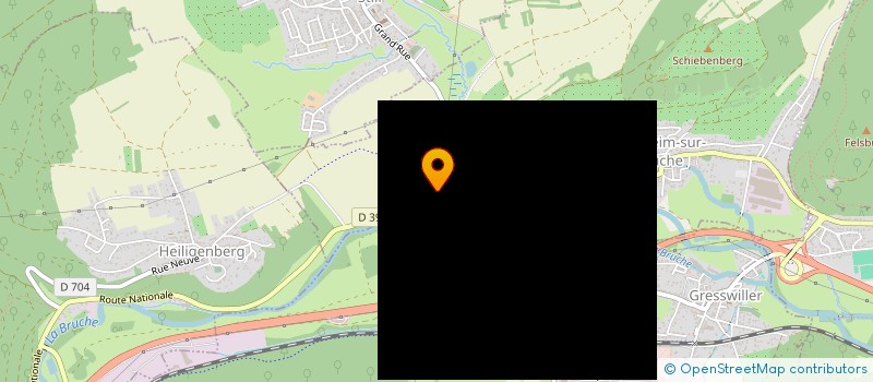 localisation de l'entreprise SCI MMC  DINSHEIM-SUR-BRUCHE