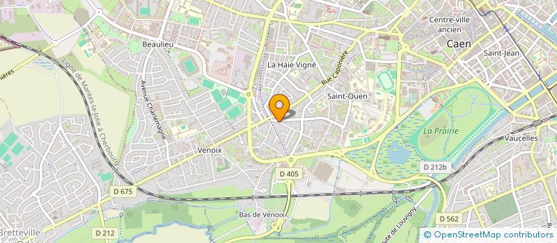 localisation de l'entreprise SCI MMC  CAEN