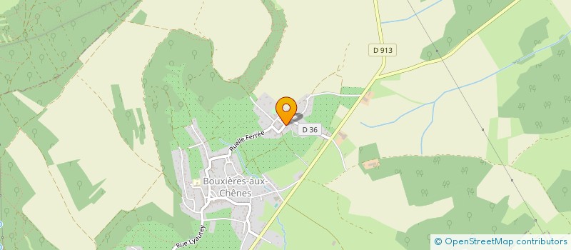 localisation de l'entreprise SCI MMC DU CHATEAU  BOUXIERES-AUX-CHENES