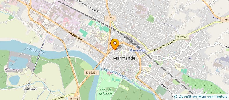 localisation de l'entreprise SCI MMCH  MARMANDE