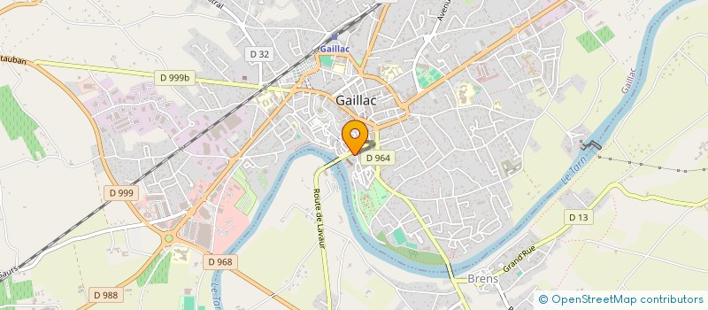 localisation de l'entreprise SCI MMDF à GAILLAC