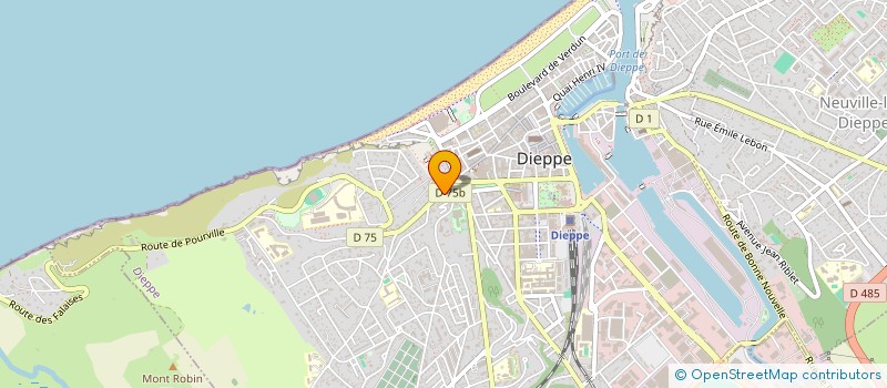 localisation de l'entreprise SCI MME  DIEPPE