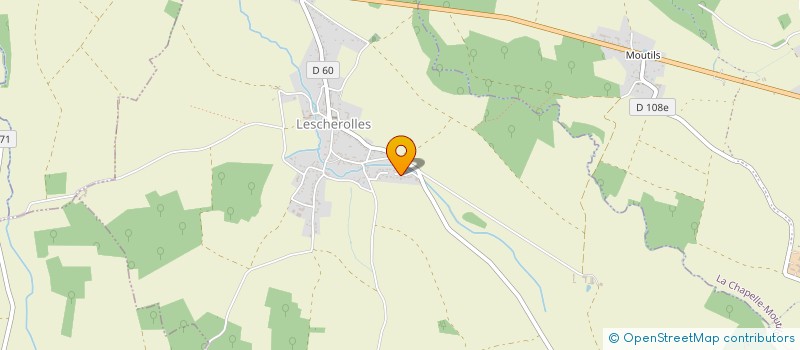 localisation de l'entreprise SCI MME  LESCHEROLLES