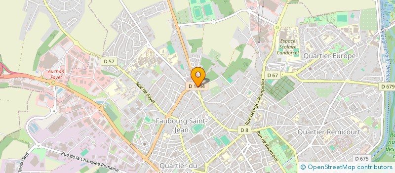 localisation de l'entreprise SCI MMENB à SAINT QUENTIN