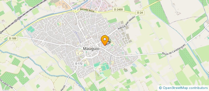 localisation de l'entreprise SCI MMF  MAUGUIO