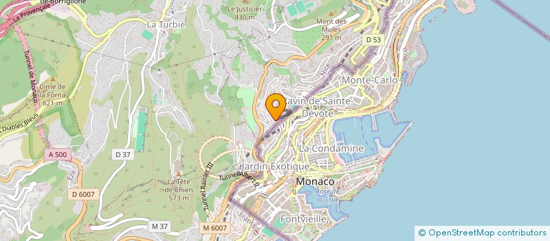 localisation de l'entreprise SCI MMFC  BEAUSOLEIL