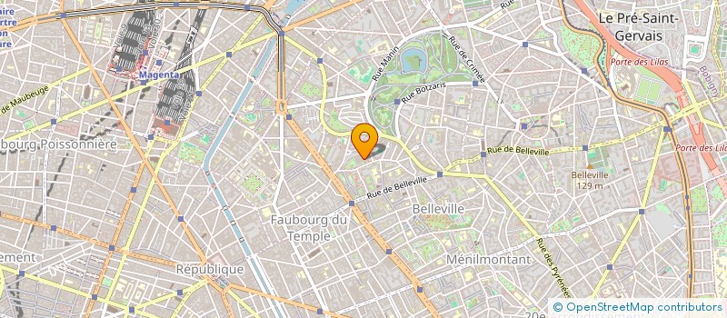 localisation de l'entreprise SCI MMH  PARIS