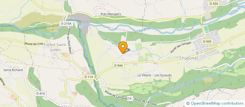 localisation de l'entreprise SCI MML à ANCELLE