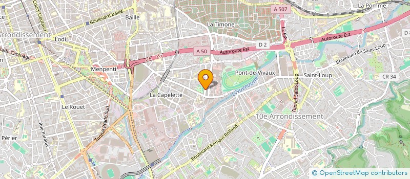 localisation de l'entreprise SCI MML à MARSEILLE