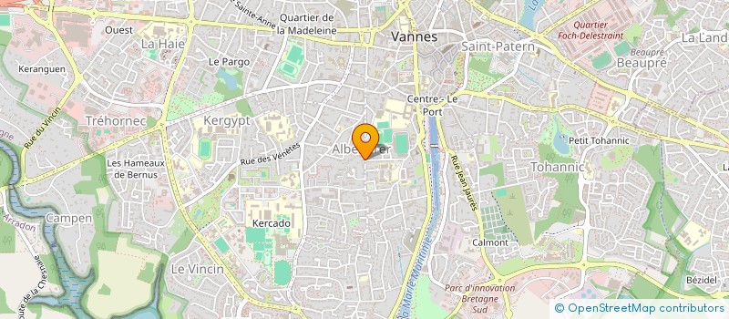 localisation de l'entreprise SCI MML à VANNES